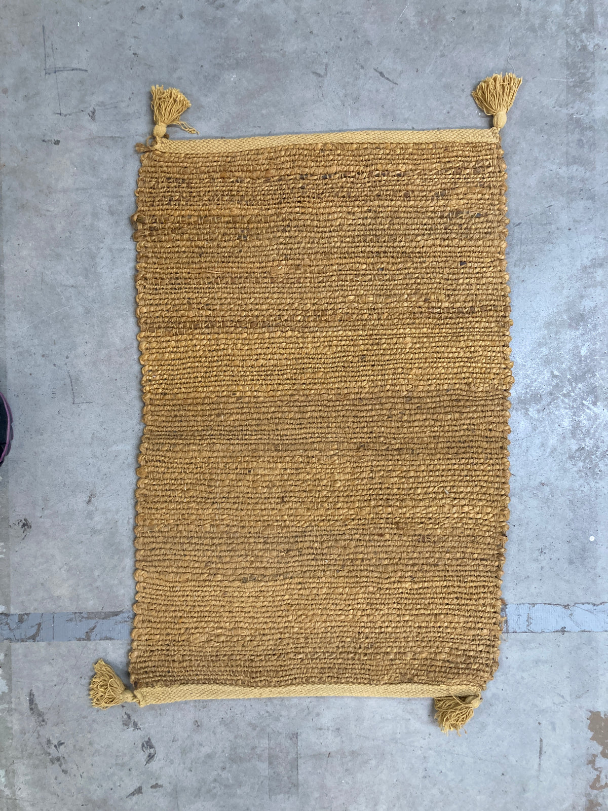 Tapis oriental beige / jaune