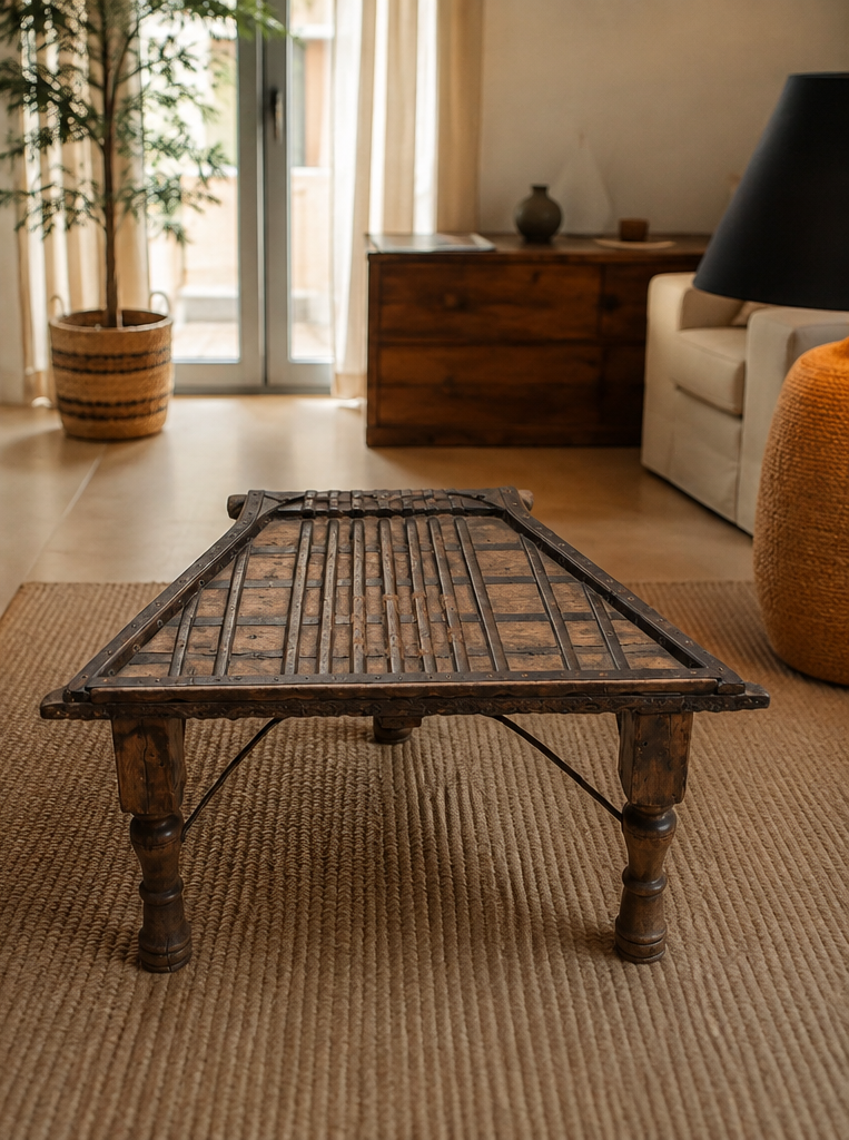 Table basse indienne