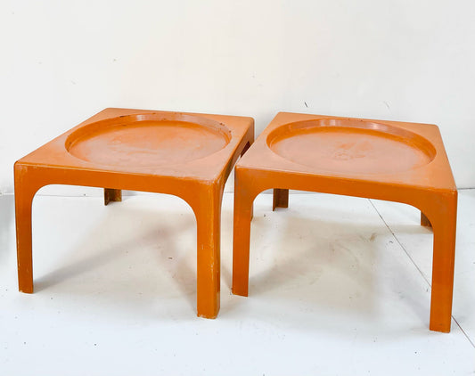 Table d'appoint - Basse orange