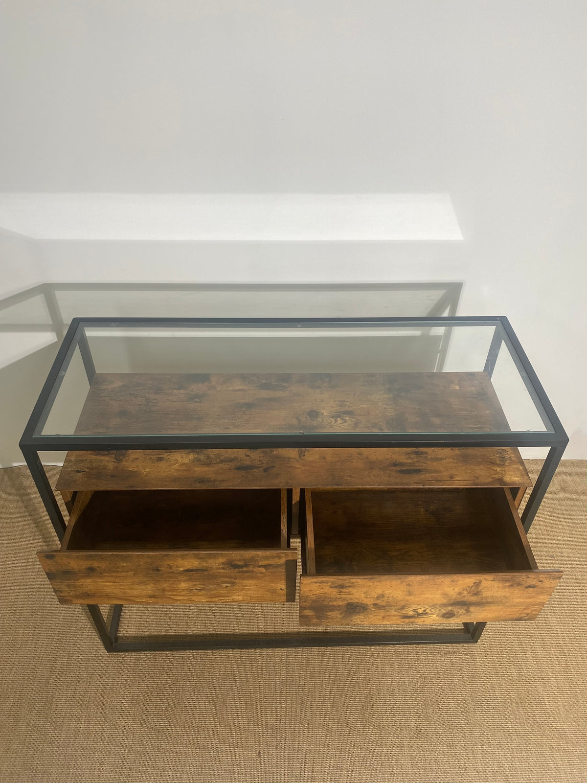 Console - Bois & Acier