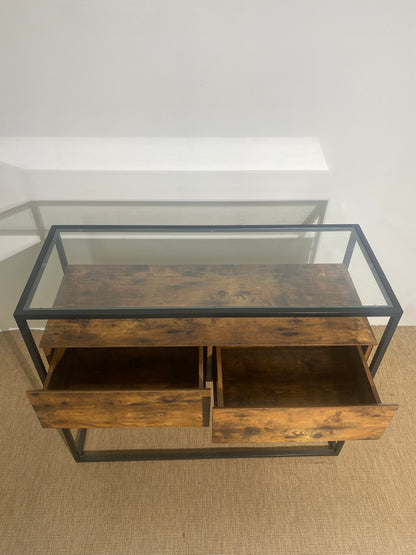 Console - Bois & Acier