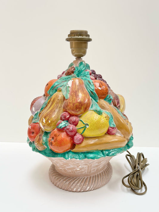 Pied de lampe fruit
