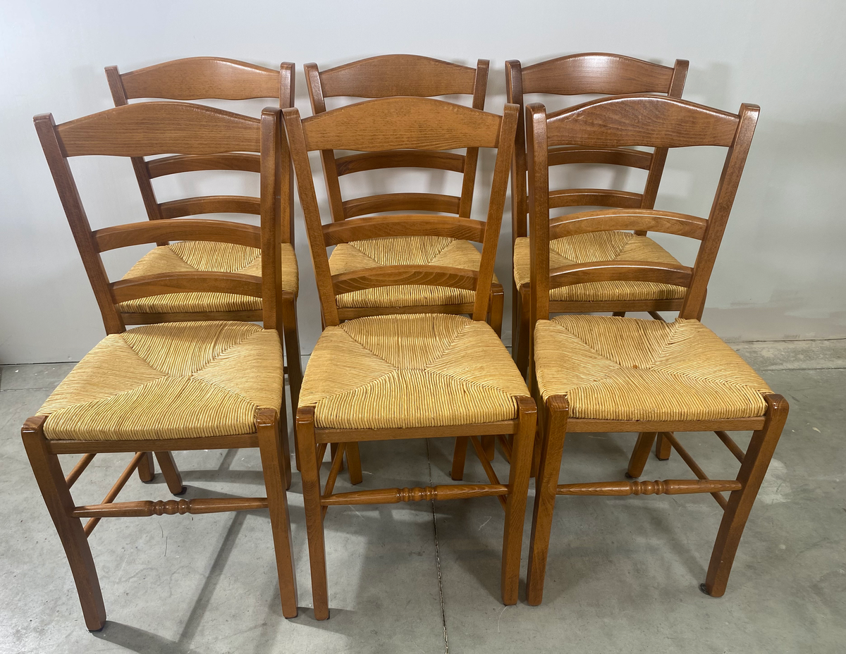 Chaise - Bois - Assise Paille