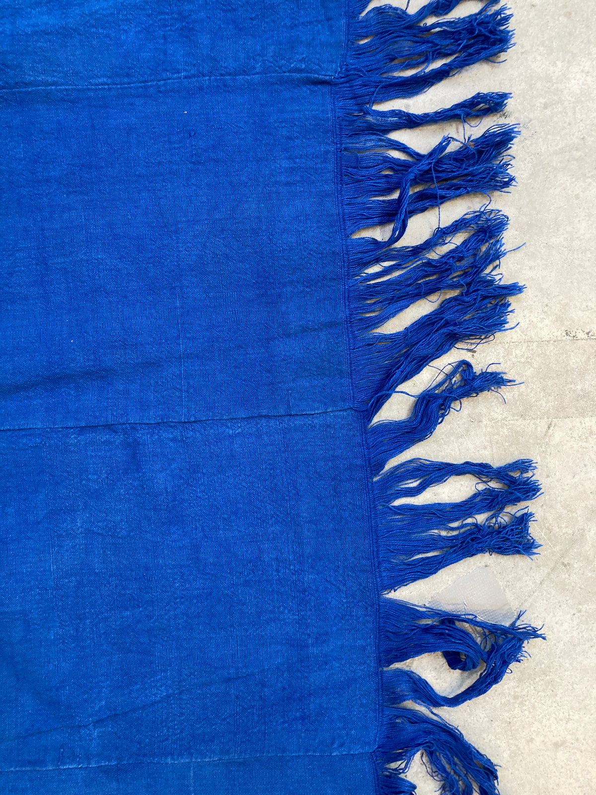 Tapis bleu marine