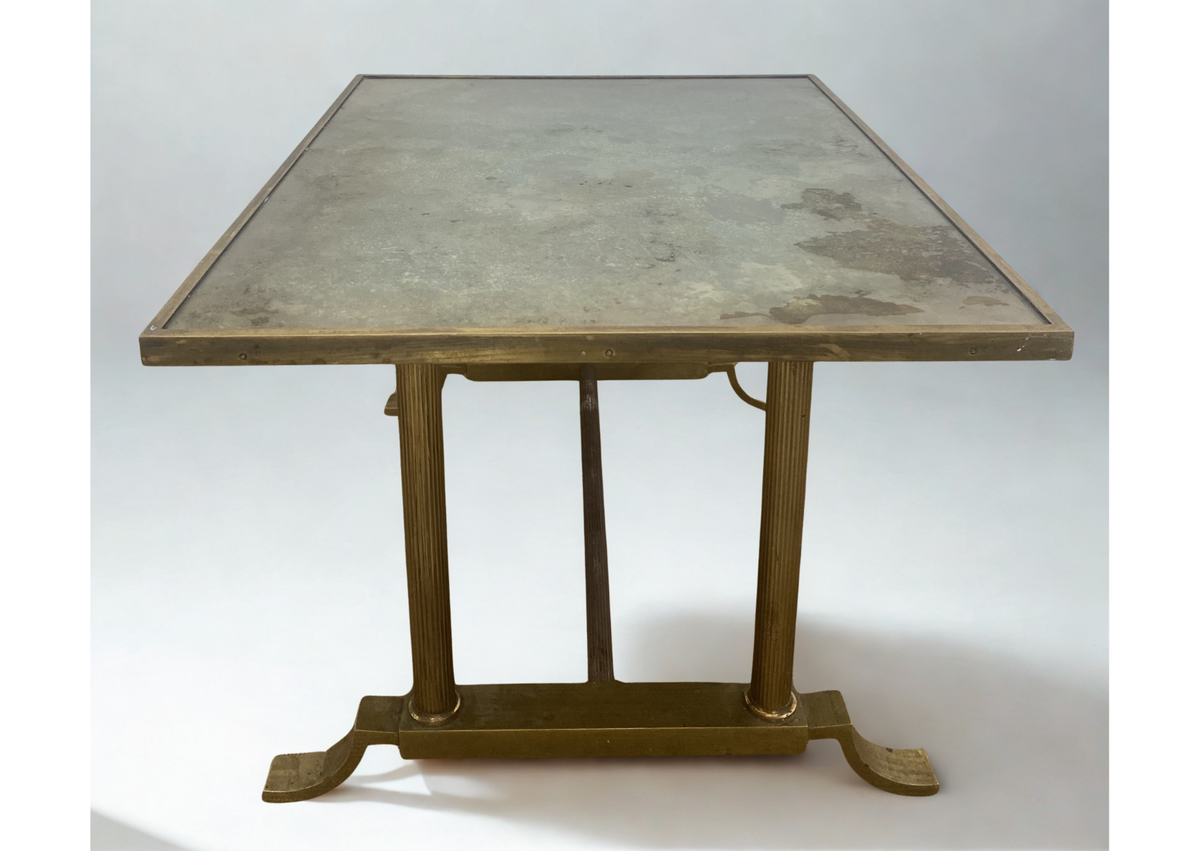 Table Basse - Verre & Chromé