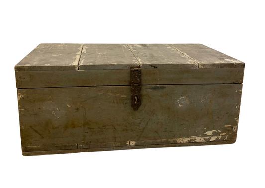 Malle en bois - vintage