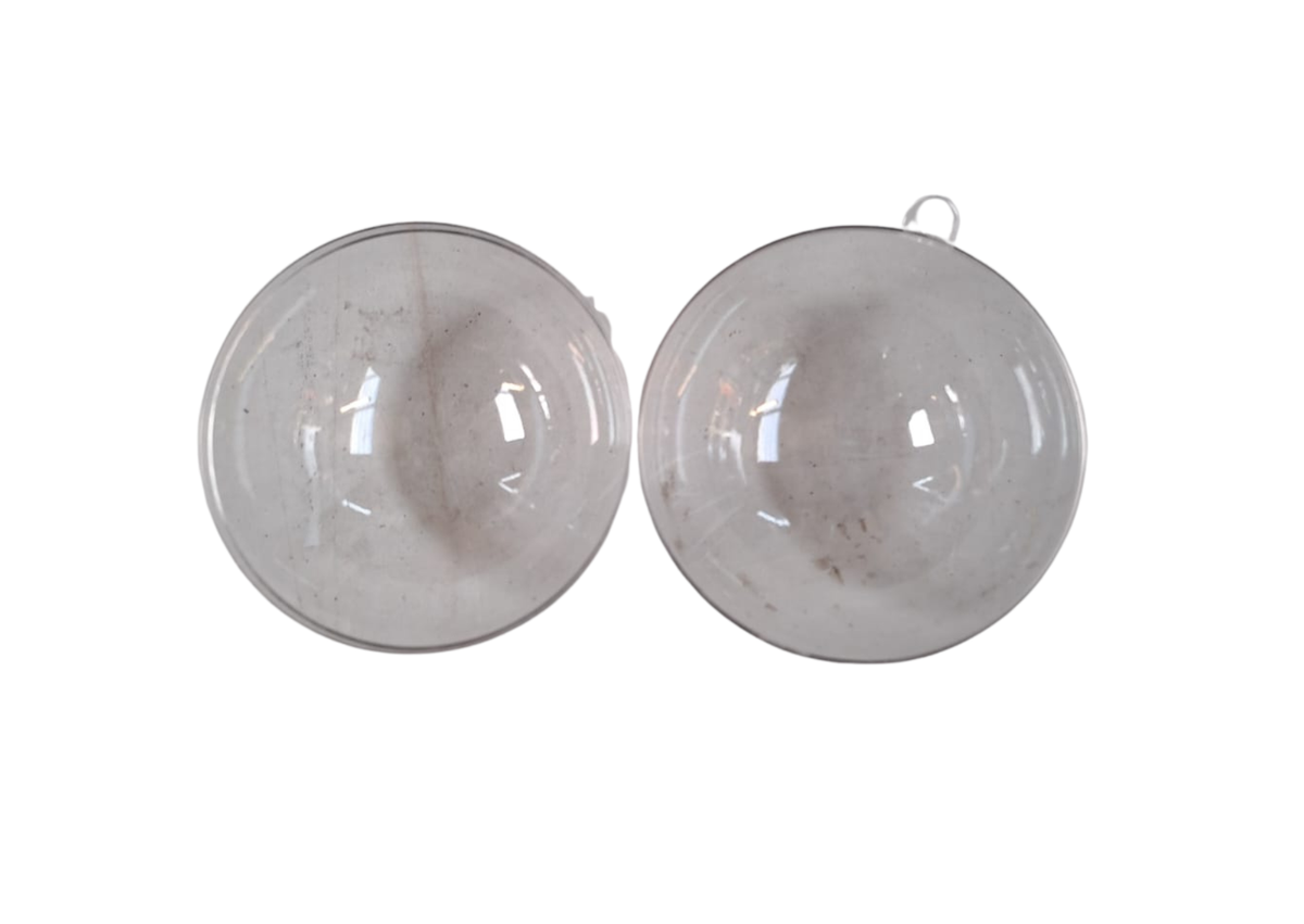 Boules de Noël transparentes