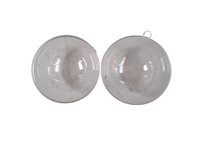 Boules de Noël transparentes