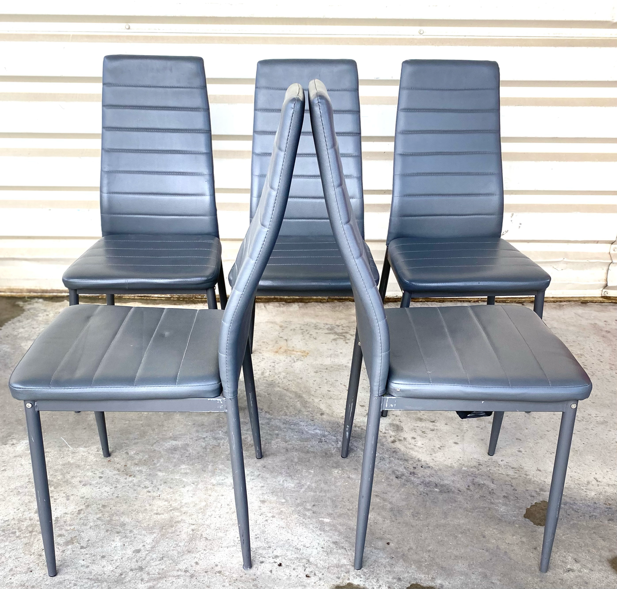 Chaise ensemble sky gris
