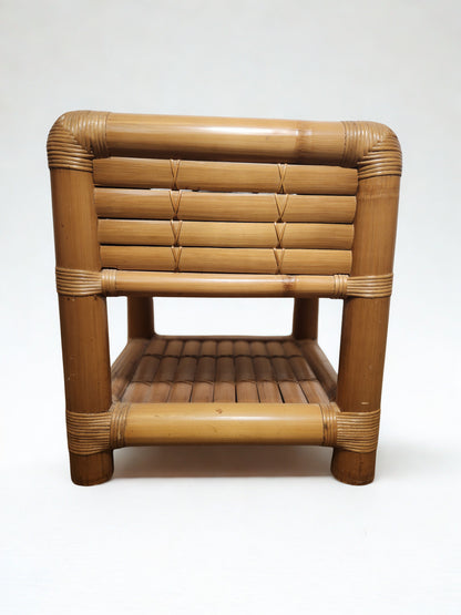 Table de chevet en bambou