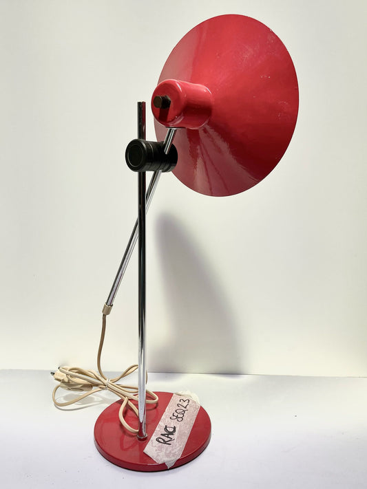 Lampe de bureau rouge