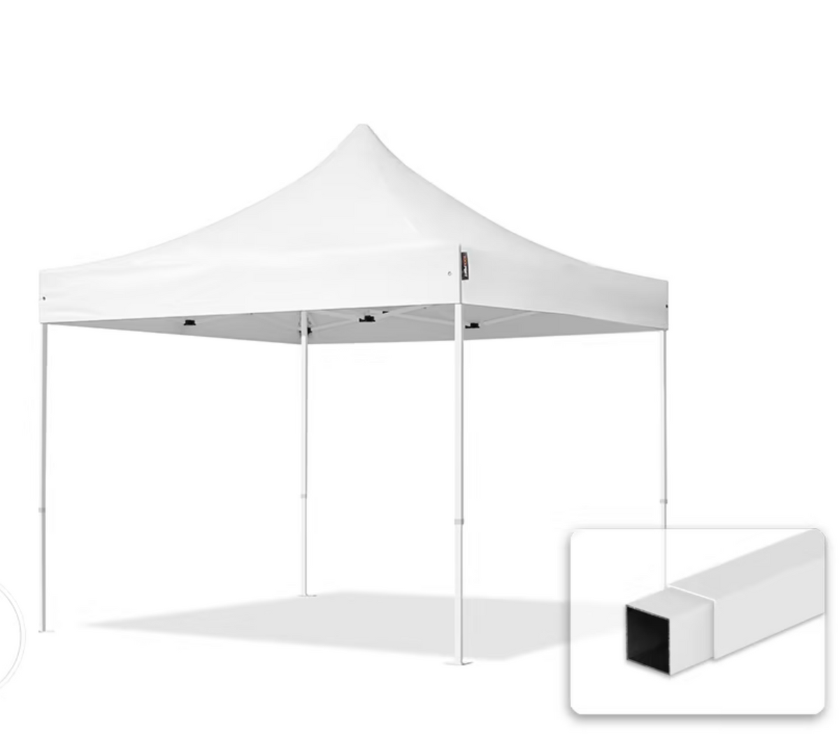 Grande Tente Blanche - 3mx3m - E-Z UP (+joues)
