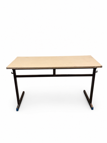 Bureau-blanc - marron