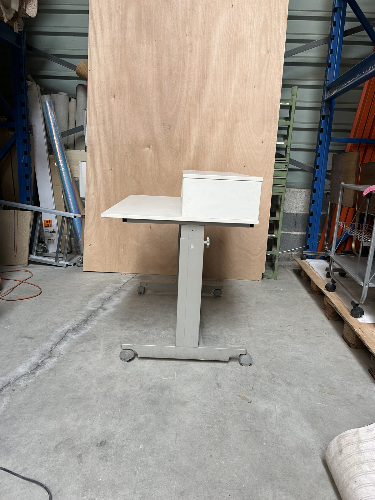 Bureau roulette - Beige
