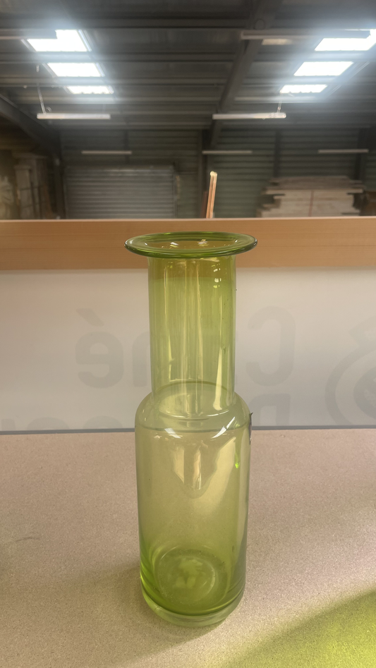 Vase vert - verre