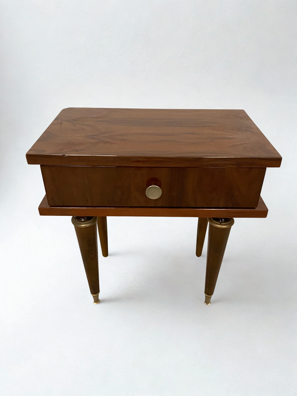 Table de Chevet - Bois vernis