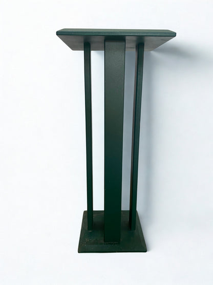 Piédestal - Bois - Vert