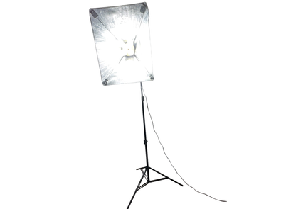 Flash fixe avec parapluie et diffuseur - 4 ampoules