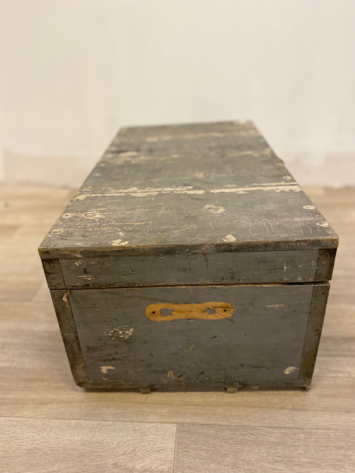 Malle en bois - vintage