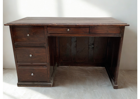 Bureau Déco - Droit - Tiroir - Bois