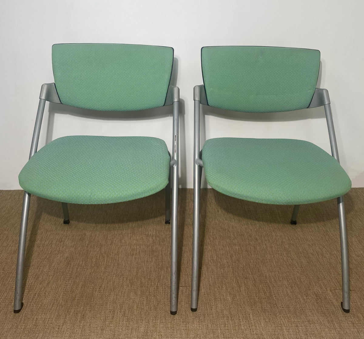 Chaise de bureau - Vert - Tissu