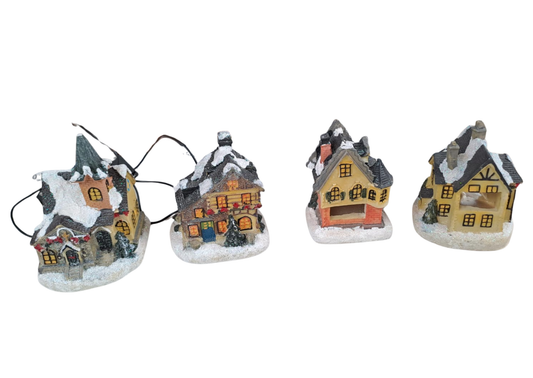 Village de Noël lumineux
