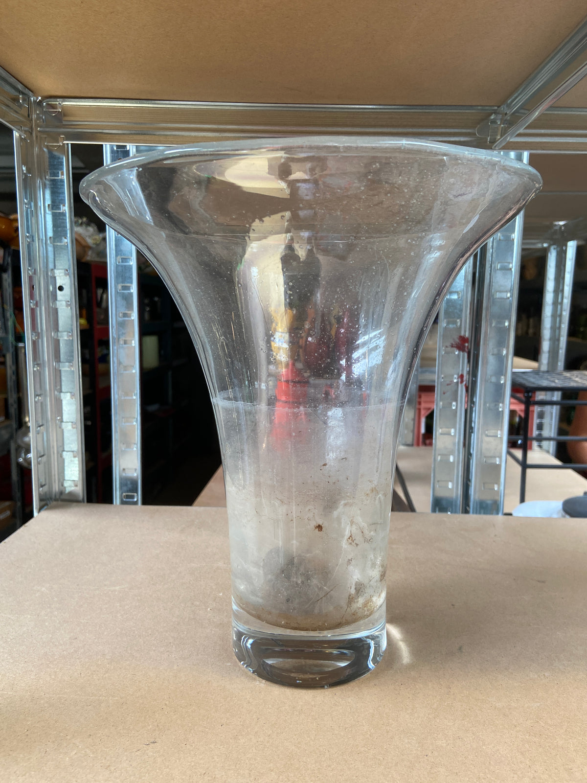 Vase sale - verre transparent
