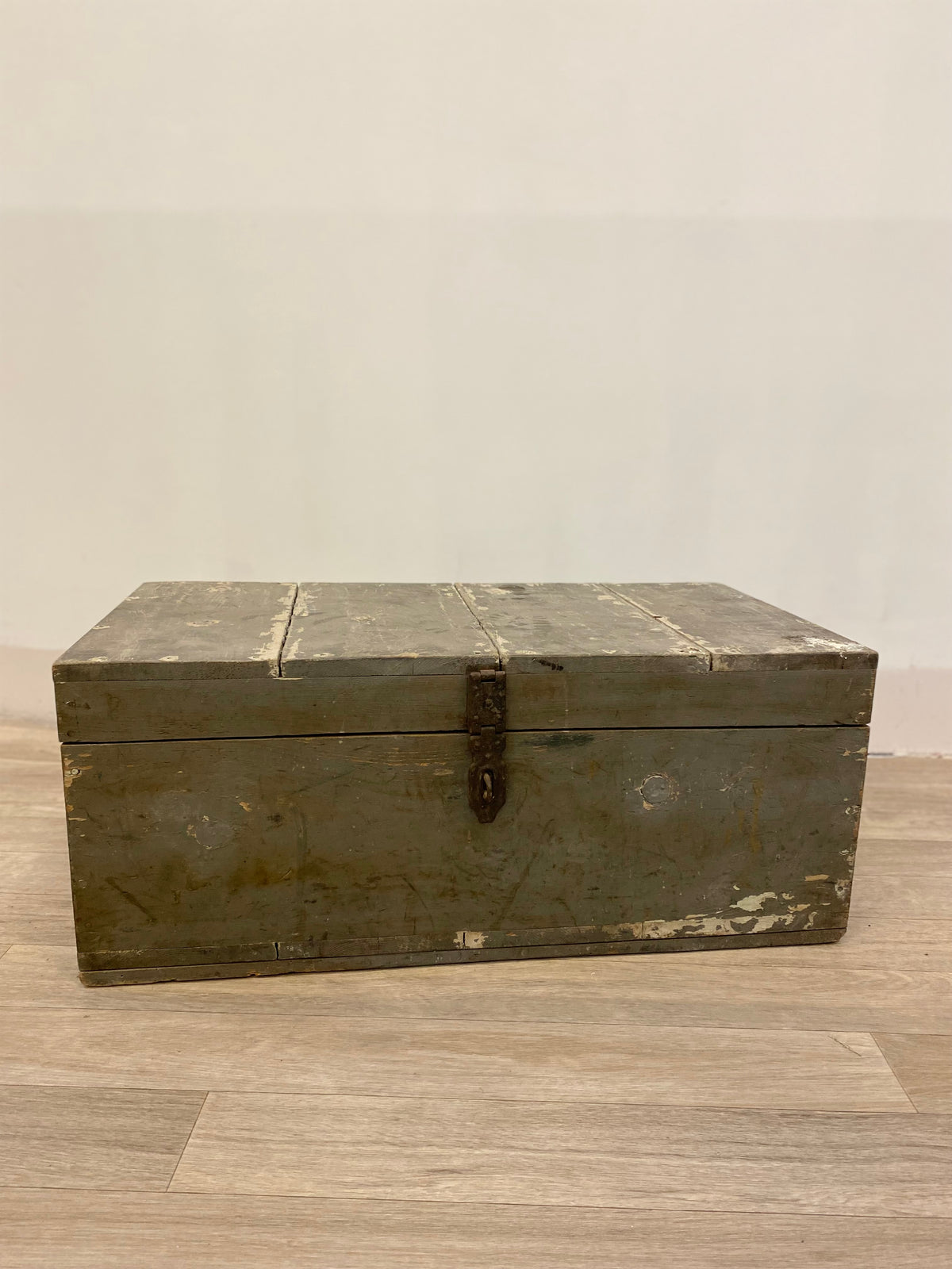 Malle en bois - vintage