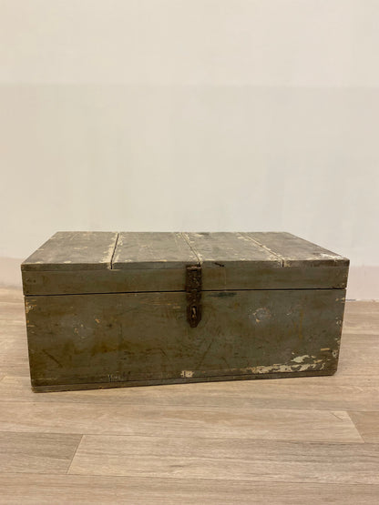 Malle en bois - vintage