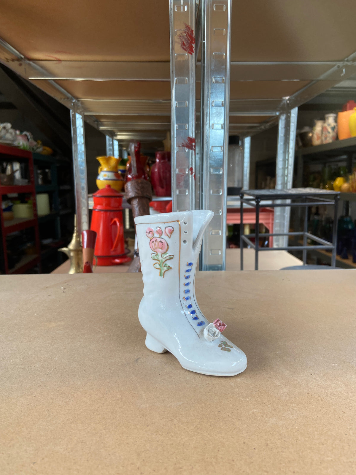Vase céramique chaussures