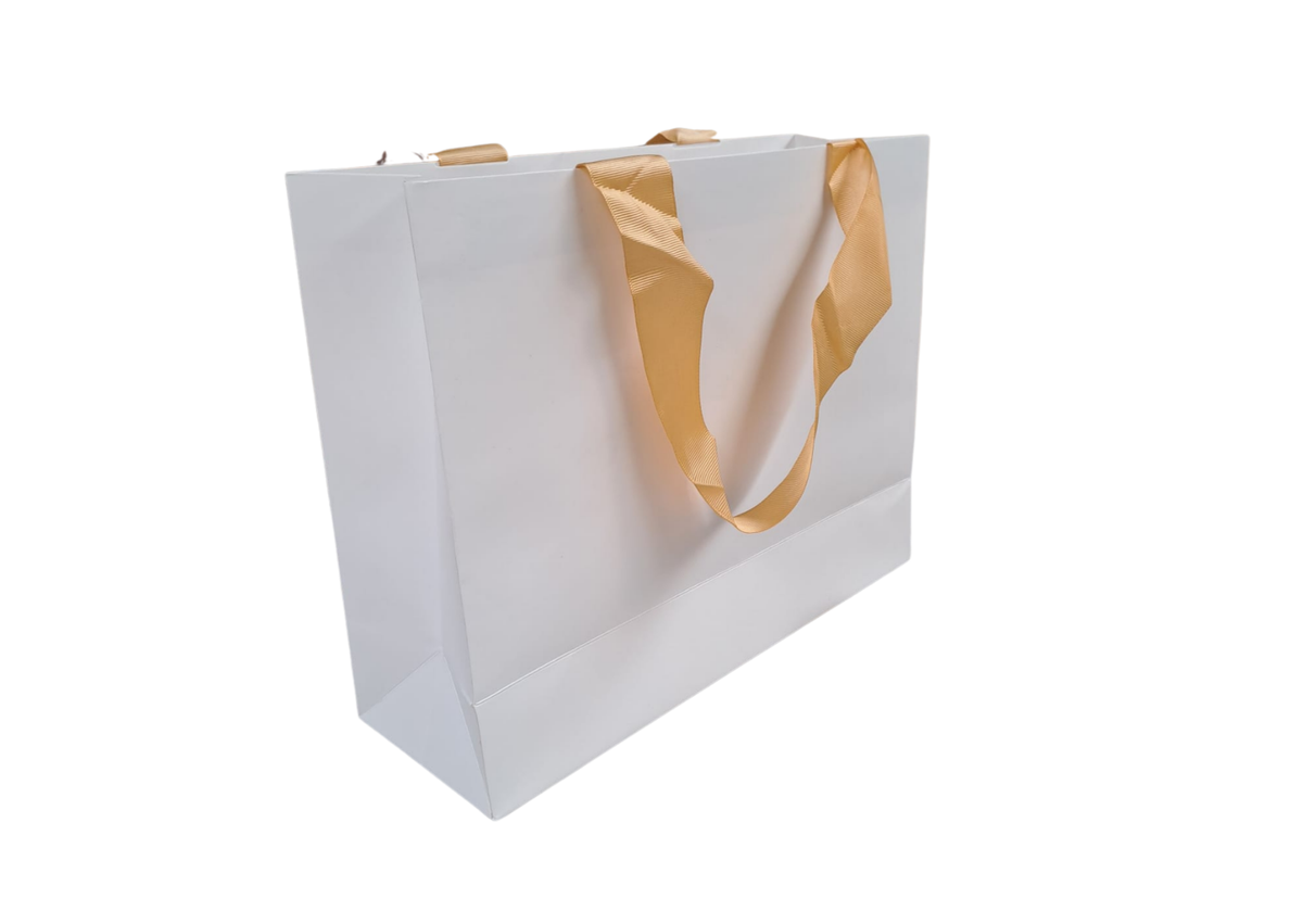 Sac luxe blanc mat