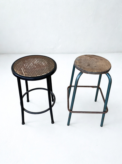Tabouret en fer