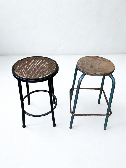 Tabouret en fer