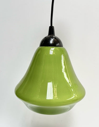 Luminaire vert en verre
