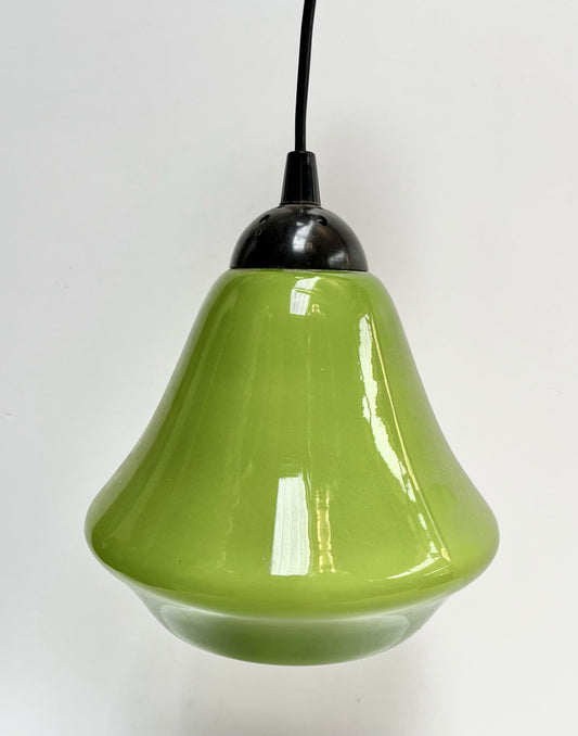 Luminaire vert en verre