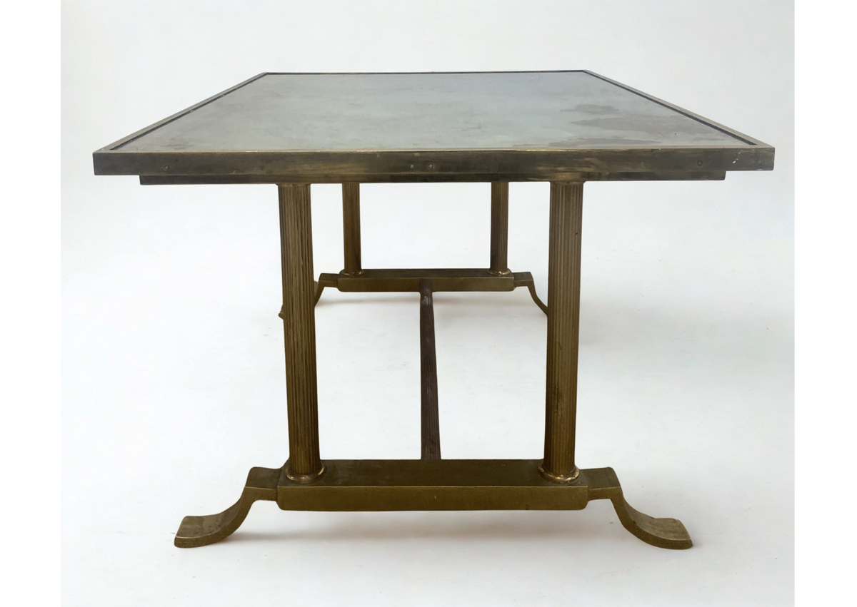 Table Basse - Verre & Chromé