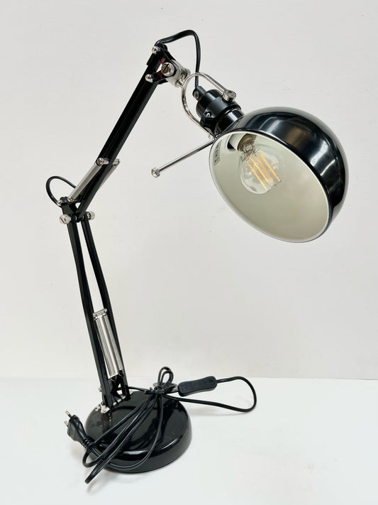 Lampe de bureau noire