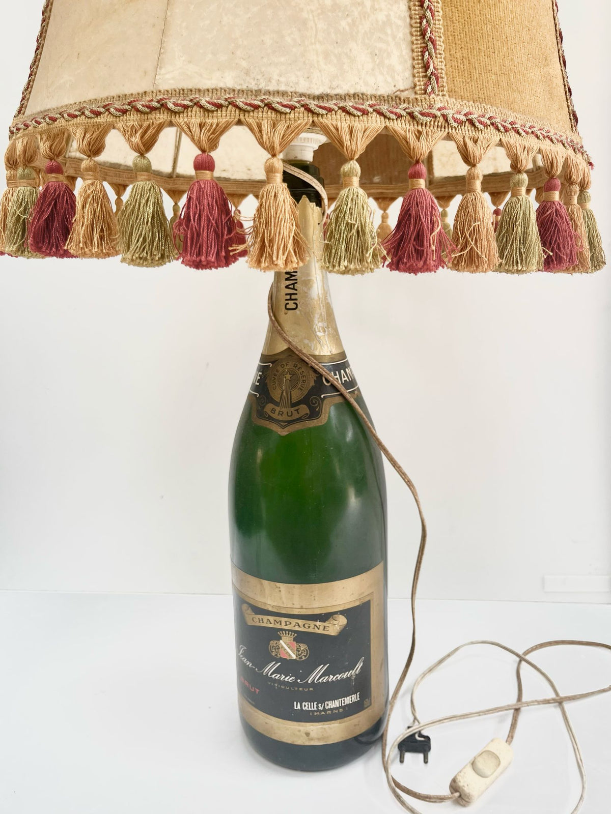 Lampe champagne