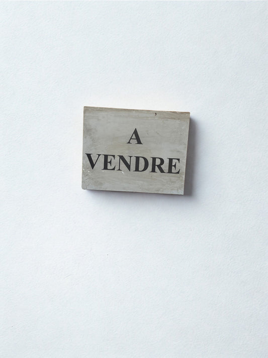 "A vendre"