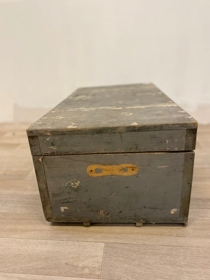 Malle en bois - vintage