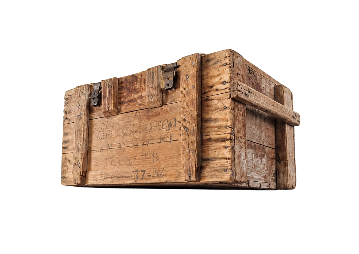 Malles - Caisse en bois