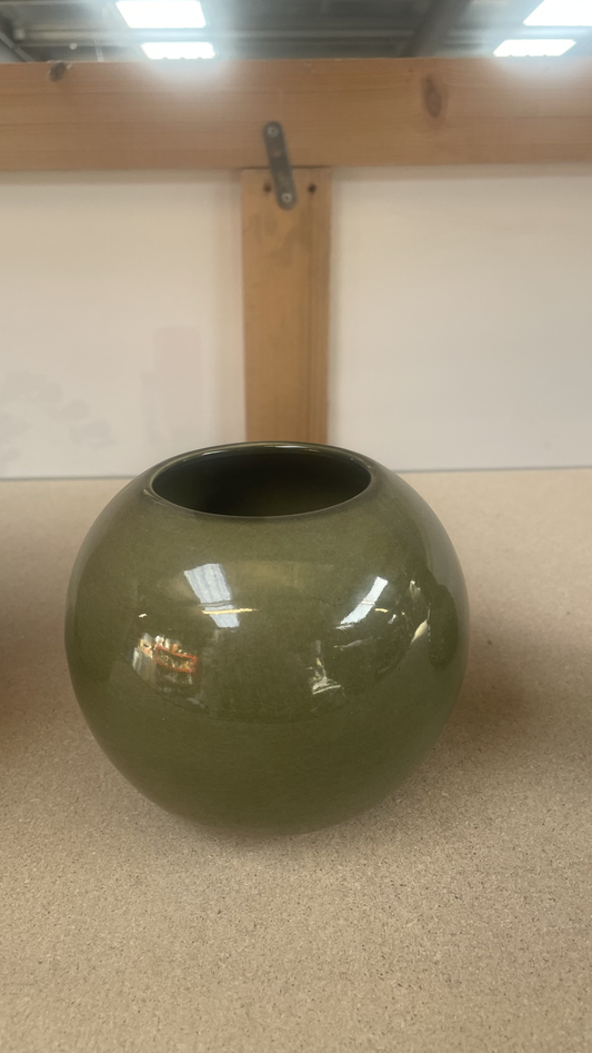 Vase vert - céramique