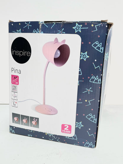 Lampe de bureau rose multi oreille interchangable animaux
