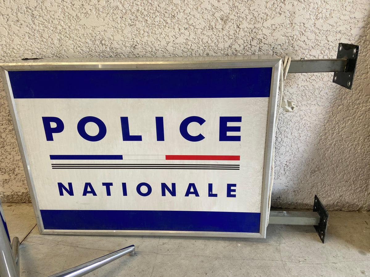 Panneau Police Nationale