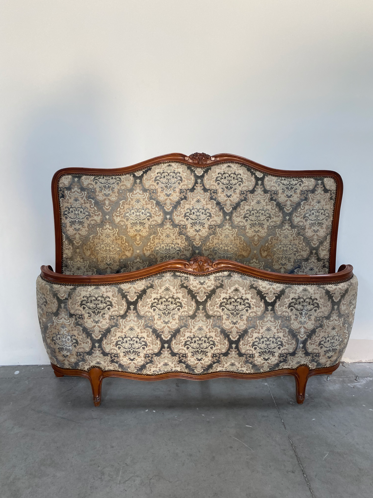 Cadre de lit - Vintage - Tissu