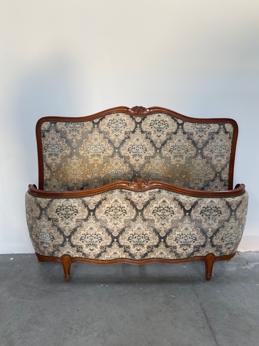 Cadre de lit - Vintage - Tissu