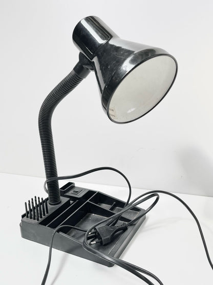 Lampe de bureau noire