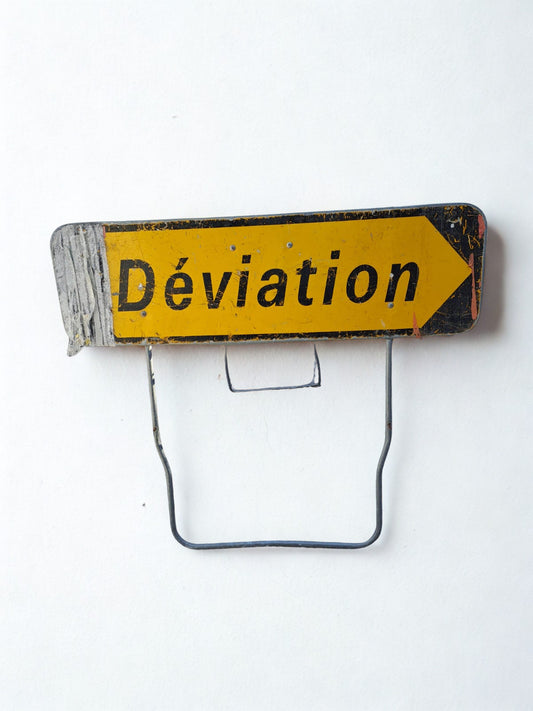 Panneau Déviation
