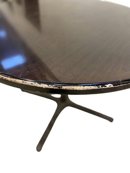 Table ronde - Bois Foncé
