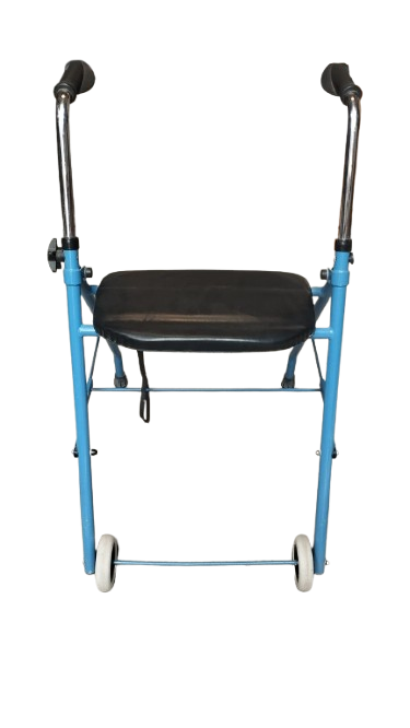 Déambulateur bleu 2